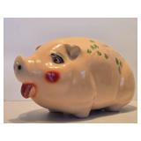 LARGE Vintage Ceramic Piggy Bank LARGE Vintage Ceramic Piggy Bank