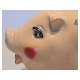 LARGE Vintage Ceramic Piggy Bank LARGE Vintage Ceramic Piggy Bank