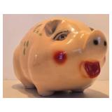LARGE Vintage Ceramic Piggy Bank LARGE Vintage Ceramic Piggy Bank