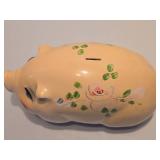 LARGE Vintage Ceramic Piggy Bank LARGE Vintage Ceramic Piggy Bank