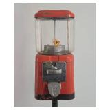 Working Vintage Gumball Machine w/Stand #1 Working Vintage Gumball Machine w/Stand #1