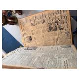 3 LARGE Original Bound Pioneer Press Minneapolis Journal & Complete Years 1935, 1939 & 1943 3 LARGE Original Bound Pioneer Press Minneapolis Journal & Complete Years 1935, 1939 & 1943