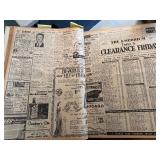 3 LARGE Original Bound Pioneer Press Minneapolis Journal & Complete Years 1935, 1939 & 1943 3 LARGE Original Bound Pioneer Press Minneapolis Journal & Complete Years 1935, 1939 & 1943