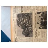 3 LARGE Original Bound Pioneer Press Minneapolis Journal & Complete Years 1935, 1939 & 1943 3 LARGE Original Bound Pioneer Press Minneapolis Journal & Complete Years 1935, 1939 & 1943