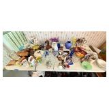 Contents of Table - Vintage Glassware, Collectibles etc #2 Contents of Table - Vintage Glassware, Collectibles etc #2