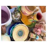 Very nice Estate Lot of Vintage & Antique Majolica & other Pottery Very nice Estate Lot of Vintage & Antique Majolica & other Pottery