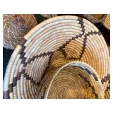 Estate Collection of Native American et Woven Baskets Estate Collection of Native American et Woven Baskets