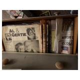 Contents of Dresser - Historic Newspapers etc Contents of Dresser - Historic Newspapers etc