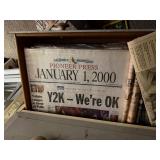 Contents of Dresser - Historic Newspapers etc Contents of Dresser - Historic Newspapers etc