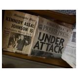 Contents of Dresser - Historic Newspapers etc Contents of Dresser - Historic Newspapers etc