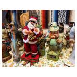 LARGE Lot of Vintage Beam & other Whiskey Decanters #1 LARGE Lot of Vintage Beam & other Whiskey Decanters #1