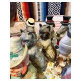 LARGE Lot of Vintage Beam & other Whiskey Decanters #1 LARGE Lot of Vintage Beam & other Whiskey Decanters #1