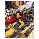 LARGE Lot of Vintage Beam & other Whiskey Decanters #1 LARGE Lot of Vintage Beam & other Whiskey Decanters #1