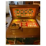 Old Vintage BELL FRUIT Jumbo Parade 5 Cent Slot Machine Old Vintage BELL FRUIT Jumbo Parade 5 Cent Slot Machine