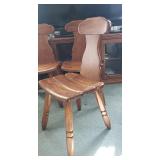 Very Nice Set of 4 Vintage Quality Thick Bentwood Side chairs Very Nice Set of 4 Vintage Quality Thick Bentwood Side chairs