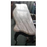 Excellent Quality & Condition Marble Top Console Table by Weiman Excellent Quality & Condition Marble Top Console Table by Weiman