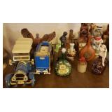 LARGE Lot of Vintage Whiskey Decanters #2 LARGE Lot of Vintage Whiskey Decanters #2
