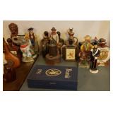 LARGE Lot of Vintage Whiskey Decanters #2 LARGE Lot of Vintage Whiskey Decanters #2