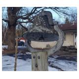 Original Antique Iron School or Church Bell Original Antique Iron School or Church Bell