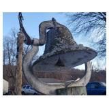 Original Antique Iron School or Church Bell Original Antique Iron School or Church Bell