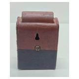 Vintage Cast Iron Postal Box Coin Bank Vintage Cast Iron Postal Box Coin Bank