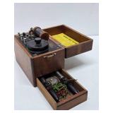 Nice Condition Antique Dovetailed Sibley Mfg. Company Electrical Device - Made in Saint Paul Nice Condition Antique Dovetailed Sibley Mfg. Company Electrical Device - Made in Saint Paul