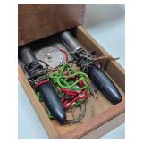 Nice Condition Antique Dovetailed Sibley Mfg. Company Electrical Device - Made in Saint Paul Nice Condition Antique Dovetailed Sibley Mfg. Company Electrical Device - Made in Saint Paul