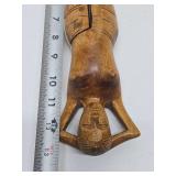 Figure Carved Wood Figural Nutcracker Figure Carved Wood Figural Nutcracker