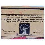 Complete Original 1940's Unique Art Mfg Company Tin Toy Set - LIL ABNER & The Dogpatch Band Complete Original 1940's Unique Art Mfg Company Tin Toy Set - LIL ABNER & The Dogpatch Band