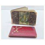 2 Original Antique 1870's-1880's Autograph Books Full of Inscriptions 2 Original Antique 1870's-1880's Autograph Books Full of Inscriptions