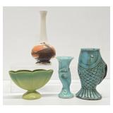 Nice Group of Mid Century Art Pottery Nice Group of Mid Century Art Pottery