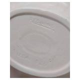 Vintage RED WING Art Pottery Deer Flower Frog w/Original Base Vintage RED WING Art Pottery Deer Flower Frog w/Original Base