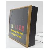 Awesome Working Vintage Lighted MILLER Bouncing Ball Motion Beer Sign Awesome Working Vintage Lighted MILLER Bouncing Ball Motion Beer Sign