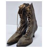 2 Pair of Antique Victorian Ladies' Boots 2 Pair of Antique Victorian Ladies' Boots