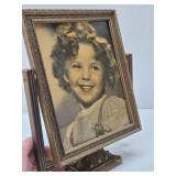 Very Nice Orig Vintage 1930's SHIRLEY TEMPLE Photo in Period Spinning Frame Very Nice Orig Vintage 1930's SHIRLEY TEMPLE Photo in Period Spinning Frame