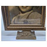 Very Nice Orig Vintage 1930's SHIRLEY TEMPLE Photo in Period Spinning Frame Very Nice Orig Vintage 1930's SHIRLEY TEMPLE Photo in Period Spinning Frame