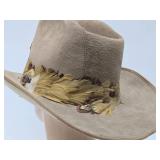 Excellent Condition Hush Puppies Cowboy Hat - Size 7 1/2 Excellent Condition Hush Puppies Cowboy Hat - Size 7 1/2