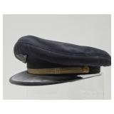 Old Vintage Pilot/Captain's Hat w/Camel Cigarettes Hat Badge - Size 7 1/8 Old Vintage Pilot/Captain's Hat w/Camel Cigarettes Hat Badge - Size 7 1/8