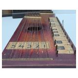 4 Antique Zither / Harp Musical Stringed Instruments 4 Antique Zither / Harp Musical Stringed Instruments