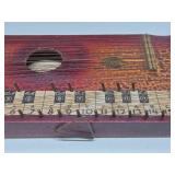 4 Antique Zither / Harp Musical Stringed Instruments 4 Antique Zither / Harp Musical Stringed Instruments