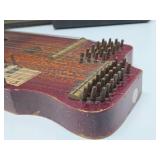 4 Antique Zither / Harp Musical Stringed Instruments 4 Antique Zither / Harp Musical Stringed Instruments