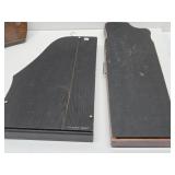 4 Antique Zither / Harp Musical Stringed Instruments 4 Antique Zither / Harp Musical Stringed Instruments