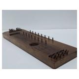 4 Antique Zither / Harp Musical Stringed Instruments 4 Antique Zither / Harp Musical Stringed Instruments