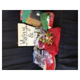 Assorted Christmas decorations