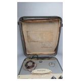 vintage Webcor Regent reel to reel player