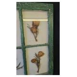 DYI old  window shadow box