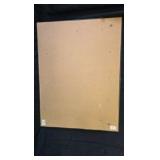 Framed Leopard painting