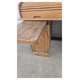 Antique Roll Top Desk