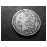 1894 O Morgan Silver Dollar 1894 O Morgan Silver Dollar