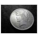 1922 Peace Silver Dollar Double Die 1922 Peace Silver Dollar Double Die